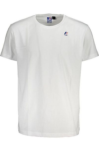 K-Way T-Shirt Herren Kurzarm T-Shirt Weiß – Stilvolles Design günstig online kaufen
