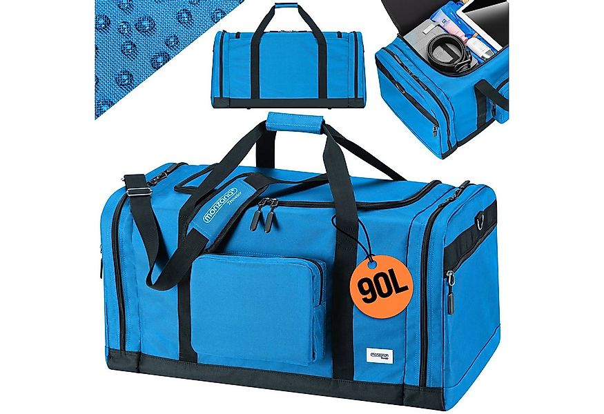 monzana Reisetasche, MONZANA® Reisetasche 90L 70x35x35cm Weekender Duffle B günstig online kaufen