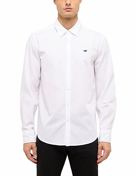 MUSTANG Langarmhemd "Herren Style Canton" günstig online kaufen