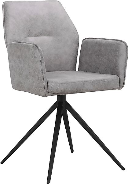 PLACES OF STYLE Esszimmerstuhl »Ozias« () Sitz und Rücken gepolstert, Geste günstig online kaufen