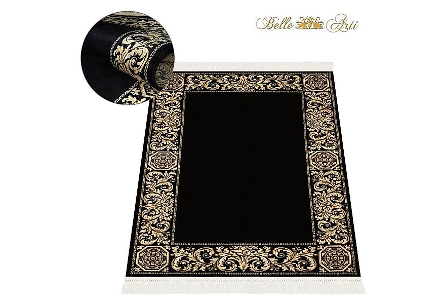 Belle Arti Teppich Luxus Teppich Wohnzimmer Barock Wohnteppich Läufer Teppi günstig online kaufen