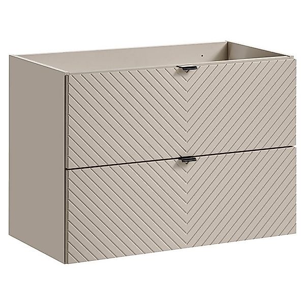 Lomadox Waschbeckenschrank VERACRUZ-56 Waschtischunterschrank 80cm, kaschmi günstig online kaufen