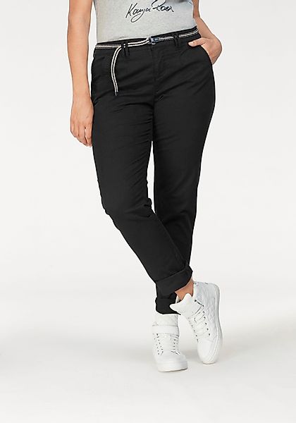 KangaROOS Chinohose (Set, 2-tlg., mit Gürtel) günstig online kaufen