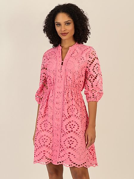 mint & mia Spitzenkleid mit Lochspite günstig online kaufen