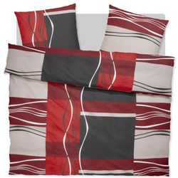 my home Bettwäsche "Kelian" 3 tlg. in verschiedenen Qualitäten, gemusterte günstig online kaufen