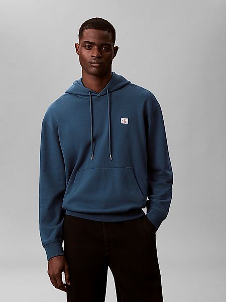 Calvin Klein Jeans Kapuzensweatshirt 400GSM TERRY BADGE HOODIE Mit Rundhals günstig online kaufen