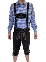 Dretaild Trachtenlederhose Premium Lederhose Herren Tracht günstig online kaufen