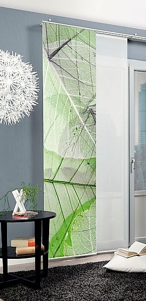 HOME WOHNIDEEN Schiebegardine BLATTARI, Paneelwagen (1 günstig online kaufen