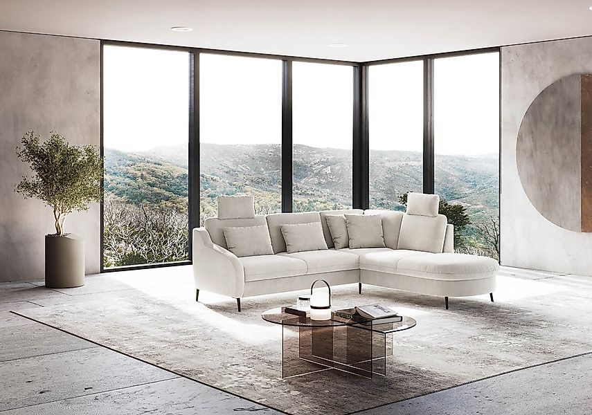 sit&more Ecksofa »Soul L-Form«, wahlweise mit Bettfunktion und Bettkasten o günstig online kaufen