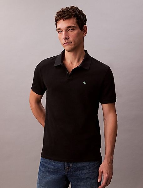 Calvin Klein Jeans Poloshirt SS CASUAL PIQUE CLASSIC POLO Mit Rundhalsaussc günstig online kaufen