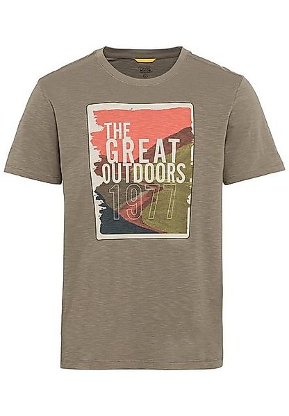camel active T-Shirt T-Shirt aus Organic Cotton günstig online kaufen