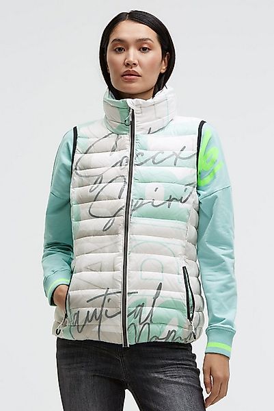 SOCCX Steppweste mit integrierter Kapuze im Stehkragen günstig online kaufen