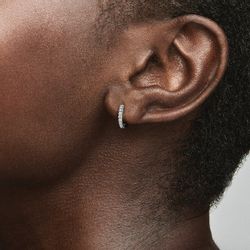 Pandora Paar Creolen Damen-Funkelnde Umarmung Silber günstig online kaufen