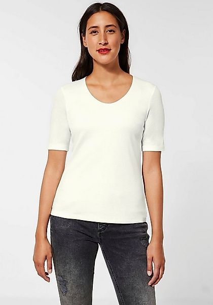 STREET ONE T-Shirt Style Palmira im Basic-Style günstig online kaufen