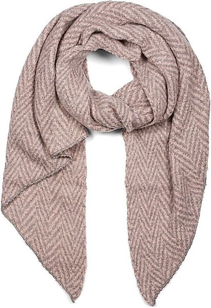 styleBREAKER XXL-Schal Asymmetrischer Zacken Muster Web Schal, (1-St) günstig online kaufen