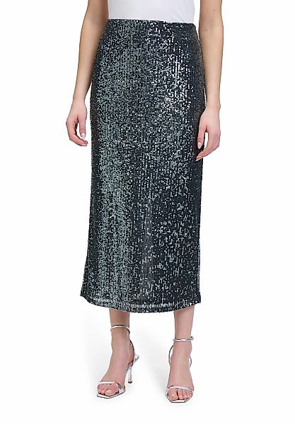 Vera Mont Maxirock "Vera Mont Damen Midirock mit Gummizug", Pailletten günstig online kaufen