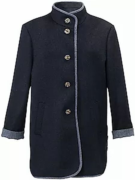 Loden-Longjacke Peter Hahn blau günstig online kaufen