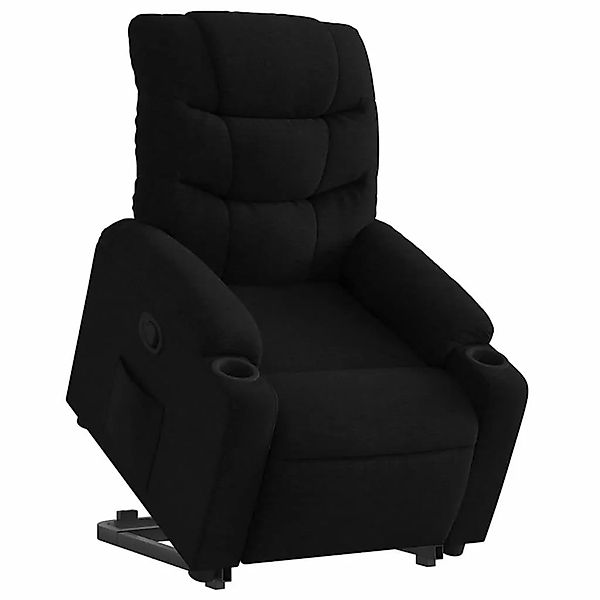 vidaXL Relaxsessel mit Aufstehhilfe Schwarz Stoff 3206647 günstig online kaufen