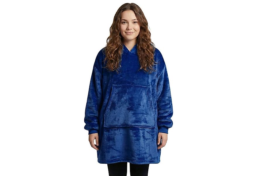 Wohndecke IamFlauschi Hoodie Decke mit Ärmeln, Kapuze und Kängurutasche, NY günstig online kaufen