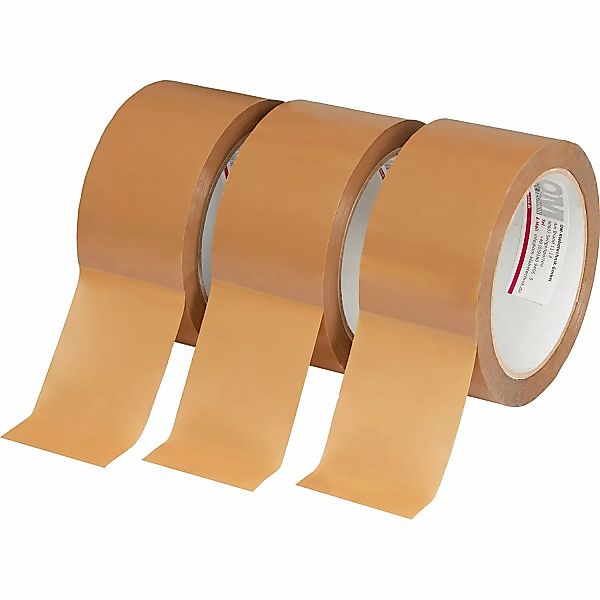 Packband-Set Braun 66 m x 48 mm 3-teilig günstig online kaufen