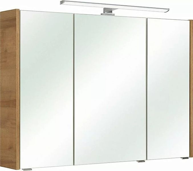 Saphir Spiegelschrank Quickset 362 Badschrank, 3 Spiegeltüren, 6 Einlegeböd günstig online kaufen