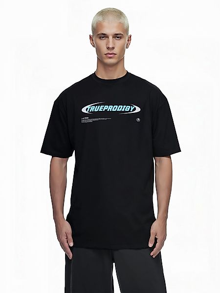 trueprodigy Oversize-Shirt Ravi Logoprint Rundhals dicker günstig online kaufen