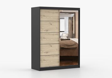 imoebel24 Schwebetürenschrank VISTA 05A 150 cm günstig online kaufen