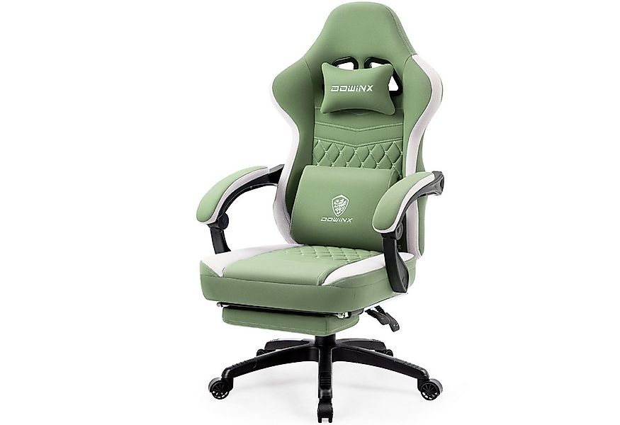 Dowinx Gaming-Stuhl Stoff-Massage-Gaming-Stuhl mit Fußstütze, ergonomisches günstig online kaufen