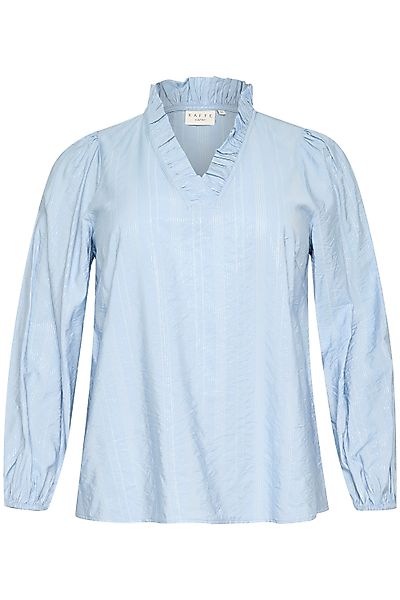 KAFFE Curve Langarmbluse Langarm-Bluse KCanni Große günstig online kaufen