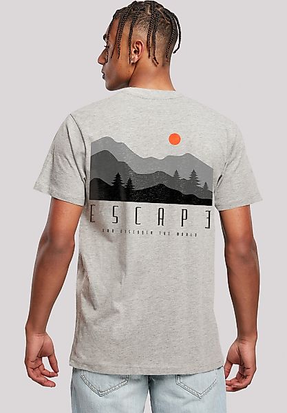 F4NT4STIC T-Shirt "Escape Discover the World Forest Landscape", Discover th günstig online kaufen