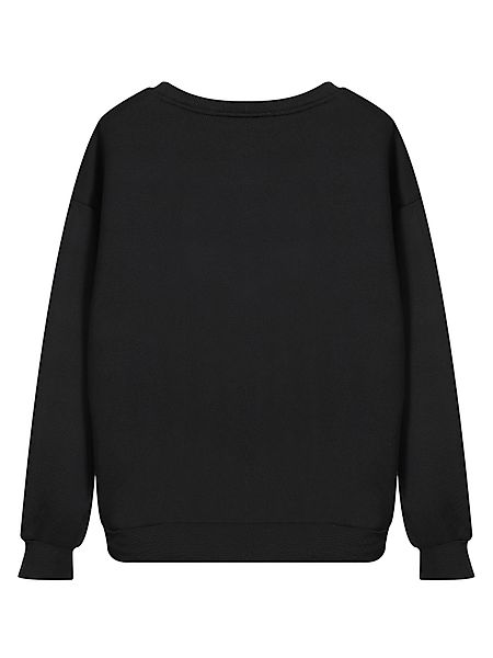 PYLIKE Fleecepullover Fleecepullover Damen,Sweatshirt mit Print,Langarm günstig online kaufen
