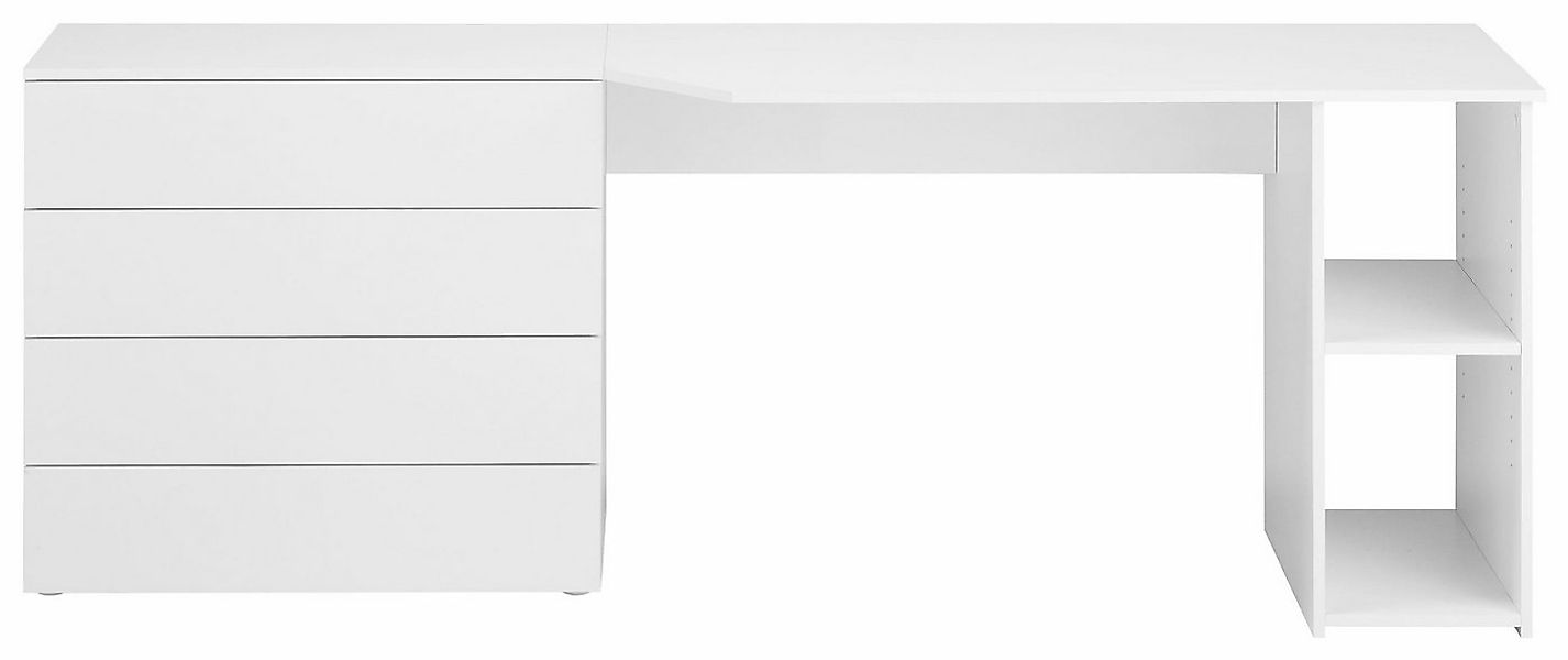 borchardt Möbel Schreibtisch Vaasa, Breite 196 cm, Push to Open-Funktion günstig online kaufen