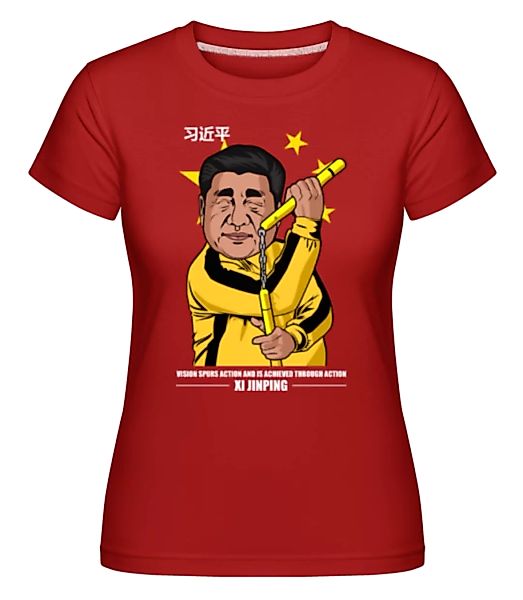 Xi Jinping Bruce Lee · Shirtinator Frauen T-Shirt günstig online kaufen