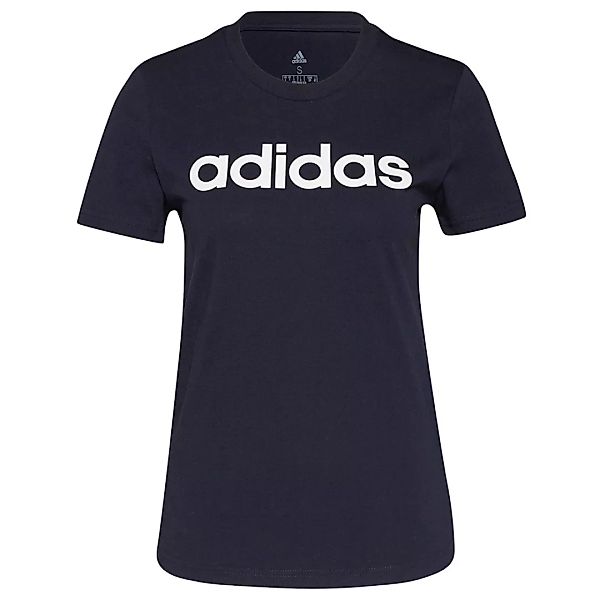 Adidas Linear Kurzarm T-shirt 2XS Legend Ink / White günstig online kaufen