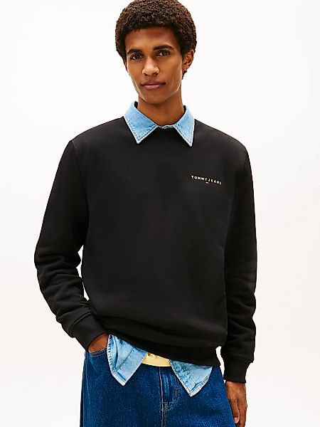 Tommy Jeans "TJM REG LINEAR CREW EXT", mit Logostickerei günstig online kaufen