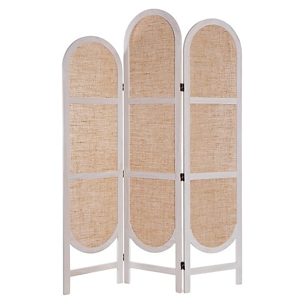 CREEDWOOD Paravent RAUMTEILER "ARCO", Leinen, 170 günstig online kaufen