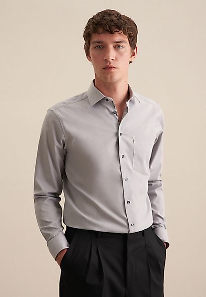 seidensticker Businesshemd "Regular" Regular 1/1 Kentkragen Uni günstig online kaufen