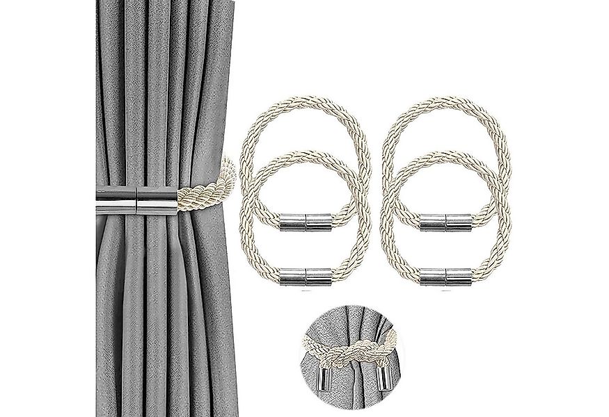 Coonoor Raffhalter Schnallen Vorhang Binder Magnetische Vorhang Raffhalter, günstig online kaufen