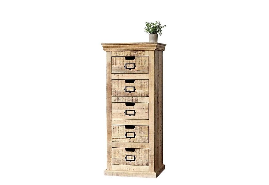 baario Highboard Schubladenkommode SELCE Vintage, Kommode 5 Schubladen schm günstig online kaufen