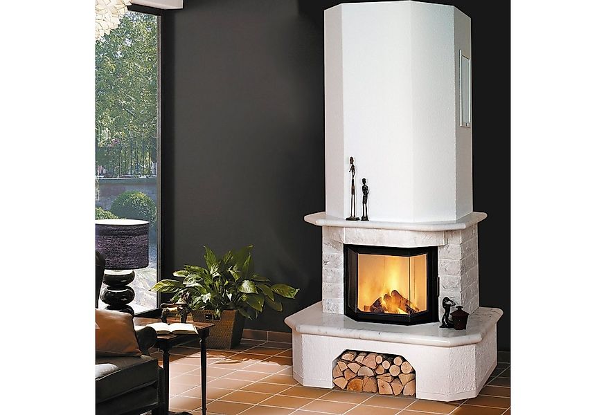 HARK Kaminbausätze »Aspen echter Mamor natur-weiß«, 8 kW, Zeitbrand, Aufbau günstig online kaufen