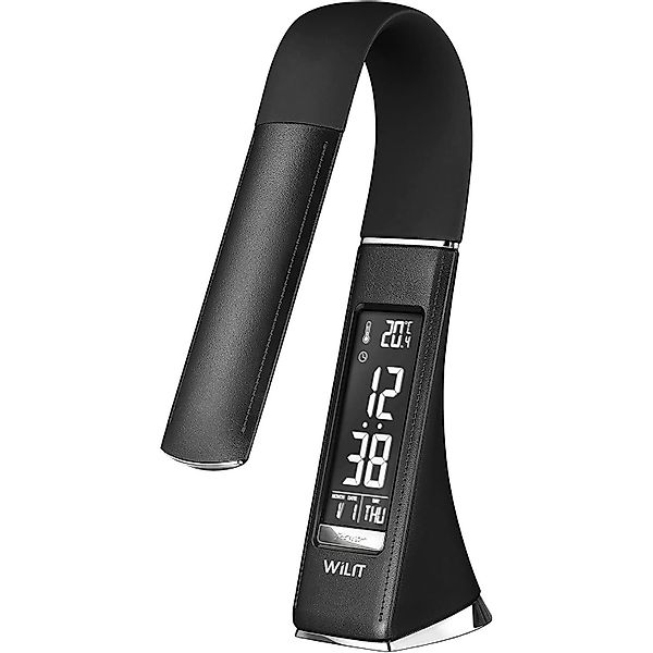 WILIT LED Schreibtischlampe Lederoptik Schreibtischlampe, dimmbar, günstig online kaufen