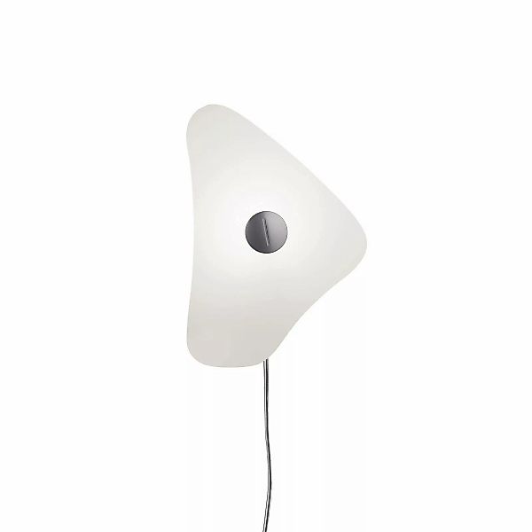 Foscarini Bit 4 Wandleuchte mit Glas-Diffusor weiß günstig online kaufen