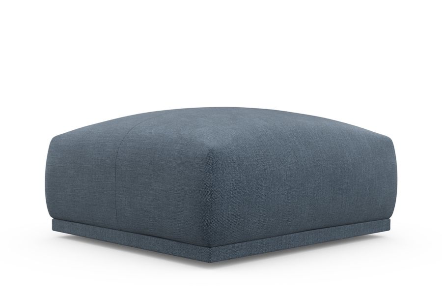 TRENDMANUFAKTUR Hocker "Braga, mit hochwertigem Kaltschaum, quadratisch, in günstig online kaufen