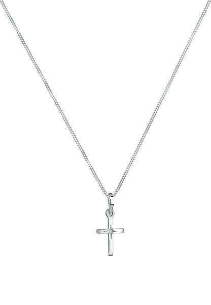 Elli Kette mit Anhänger Kreuz Religion günstig online kaufen