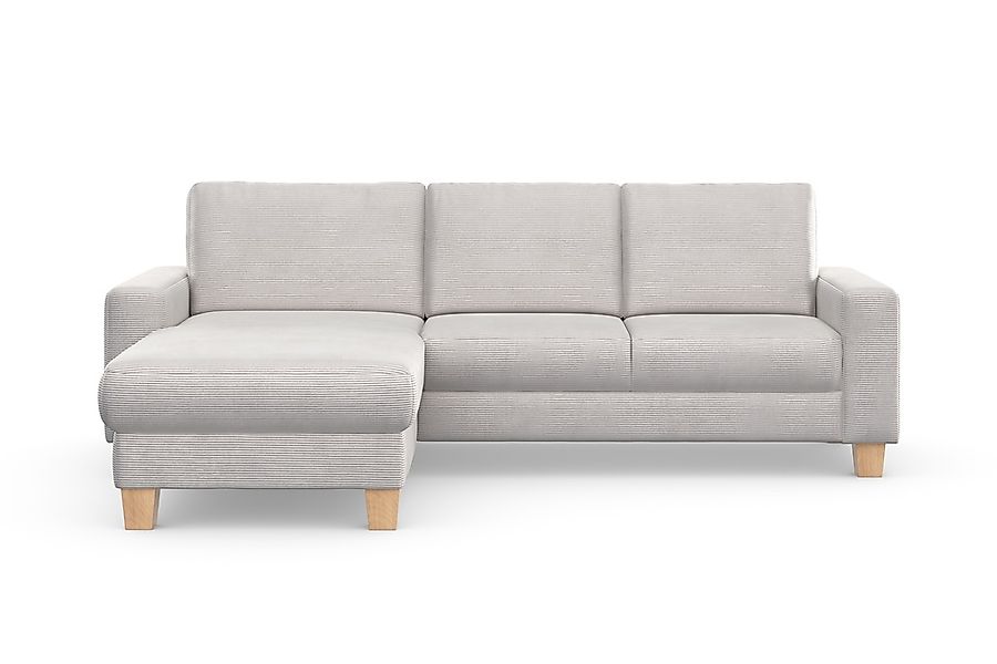 Home affaire Ecksofa »Summer L-Form«, mit Recamiere, mit oder ohne Bettfunk günstig online kaufen