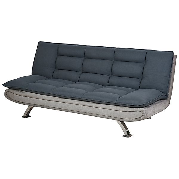 HOMCOM 3-Sitzer Stoffsofa mit Schlaffunktion 185 x 97 x 84 cm günstig online kaufen