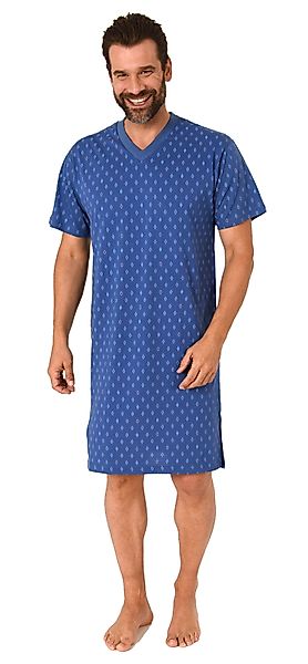 Normann Pyjama Herren Nachthemd kurzarm in günstig online kaufen