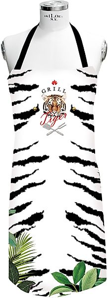 APELT Grillschürze "3976 Outdoor, GRILL Tiger" 1 Stk. Digitaldruck günstig online kaufen