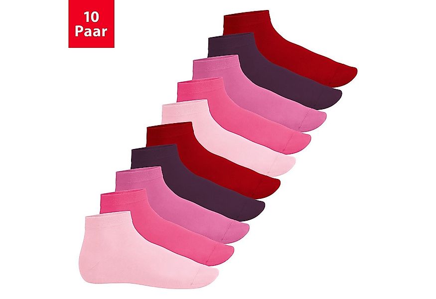 Footstar Kurzsocken EVERYDAY! 10 Paar Quarter Socken Kurzsocken Kurze Baumw günstig online kaufen