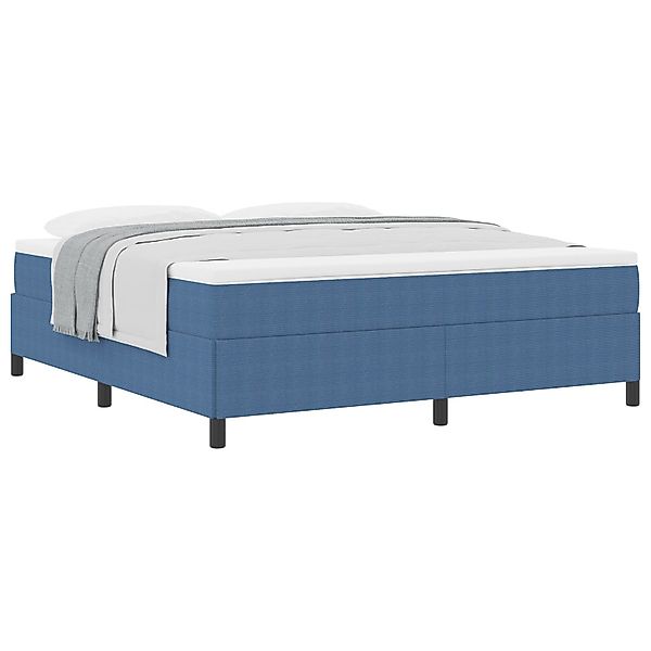vidaXL Bett Bettgestell Blau 180x200 cm günstig online kaufen